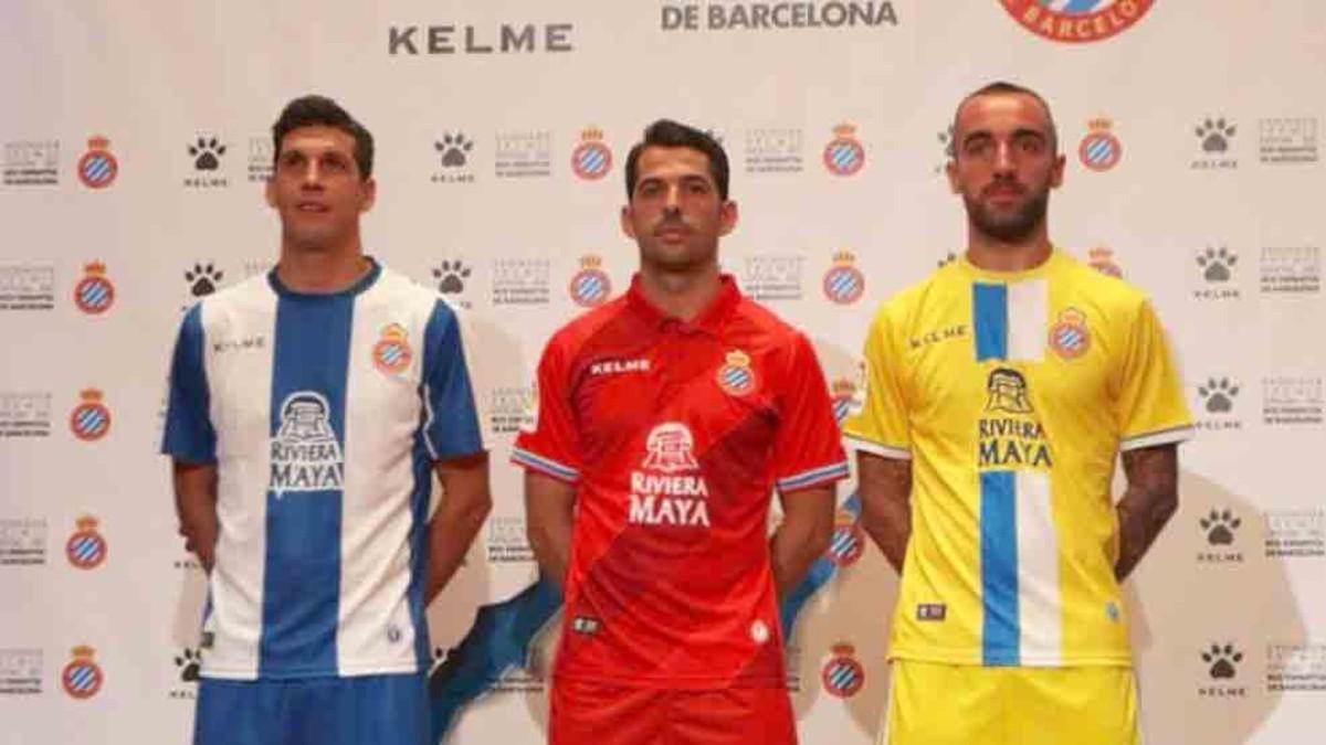 El RCD Espanyol presenta sus equipaciones para la temporada 2018/2019