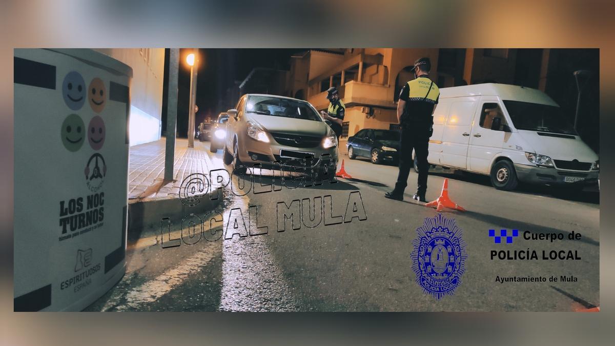 Policía Local realiza el primer control de alcoholemia dentro de la campaña Noc-turnos