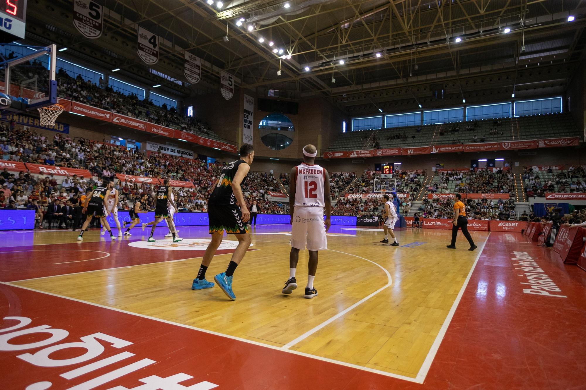 UCAM Murcia - Bilbao Basket en imágenes.