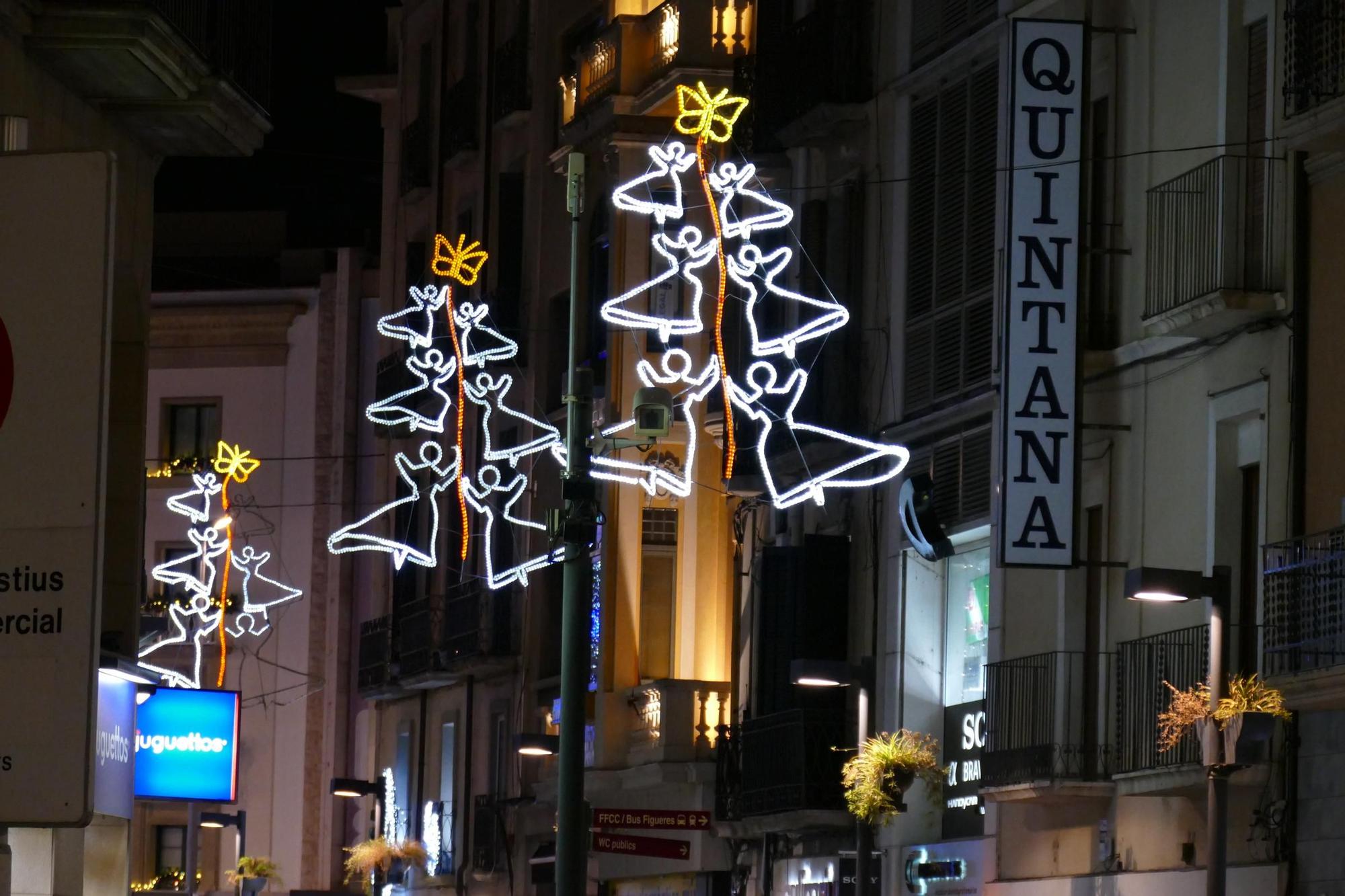 Figueres encén els llums de Nadal