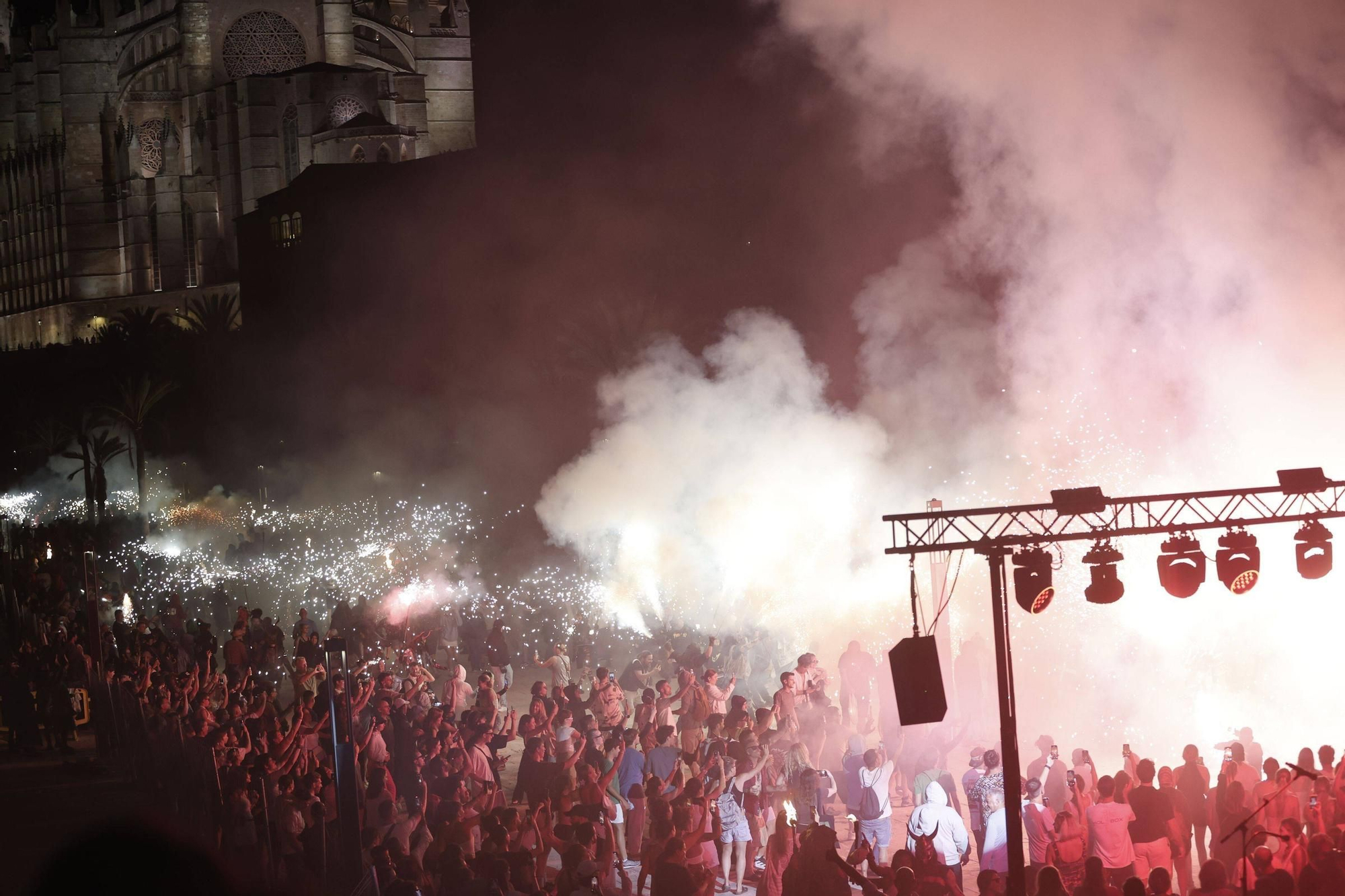 Así ha sido el Correfoc de Sant Joan en Palma