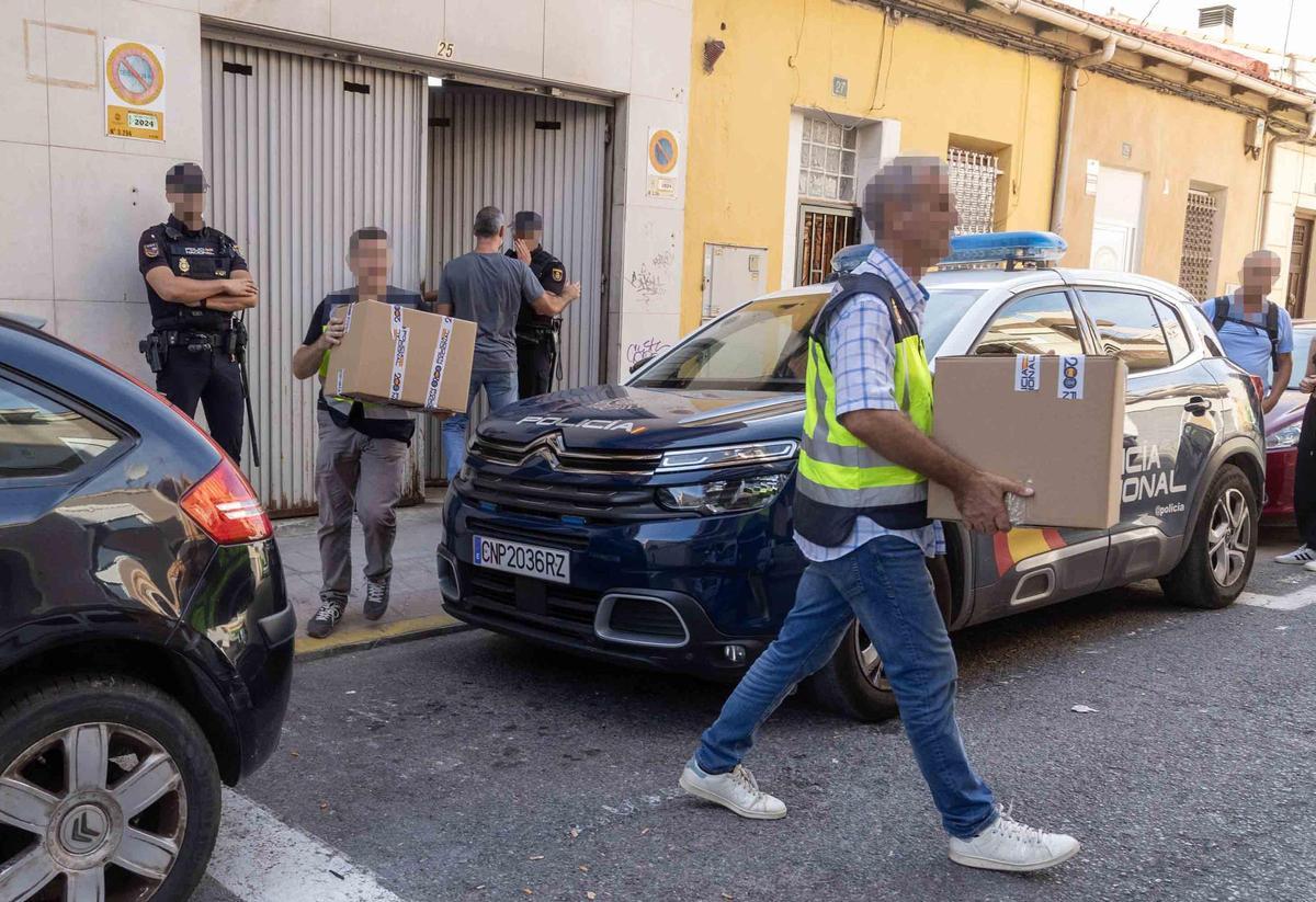 Macrorredada en Alicante contra el tráfico de anabolizantes y otos medicamentos prohibidos