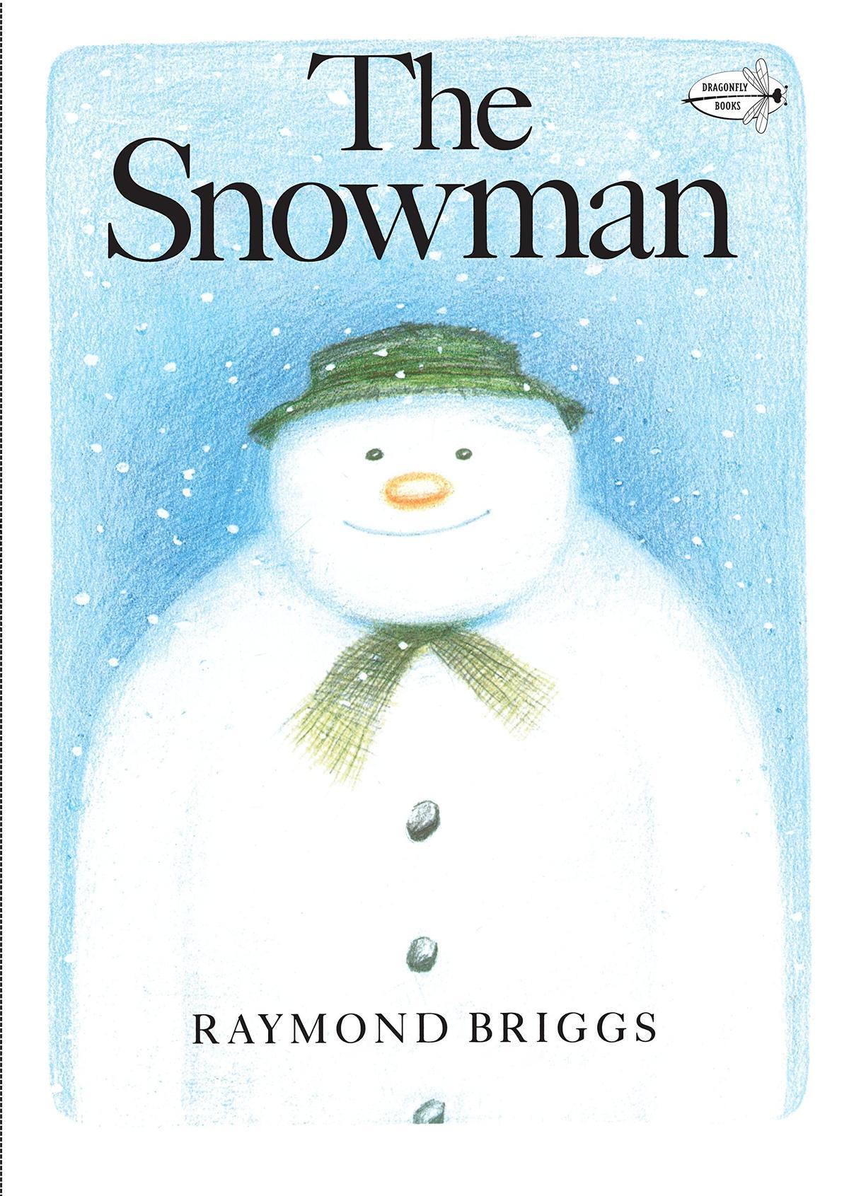 Cubierta del libro The Snowman de Raymond Briggs