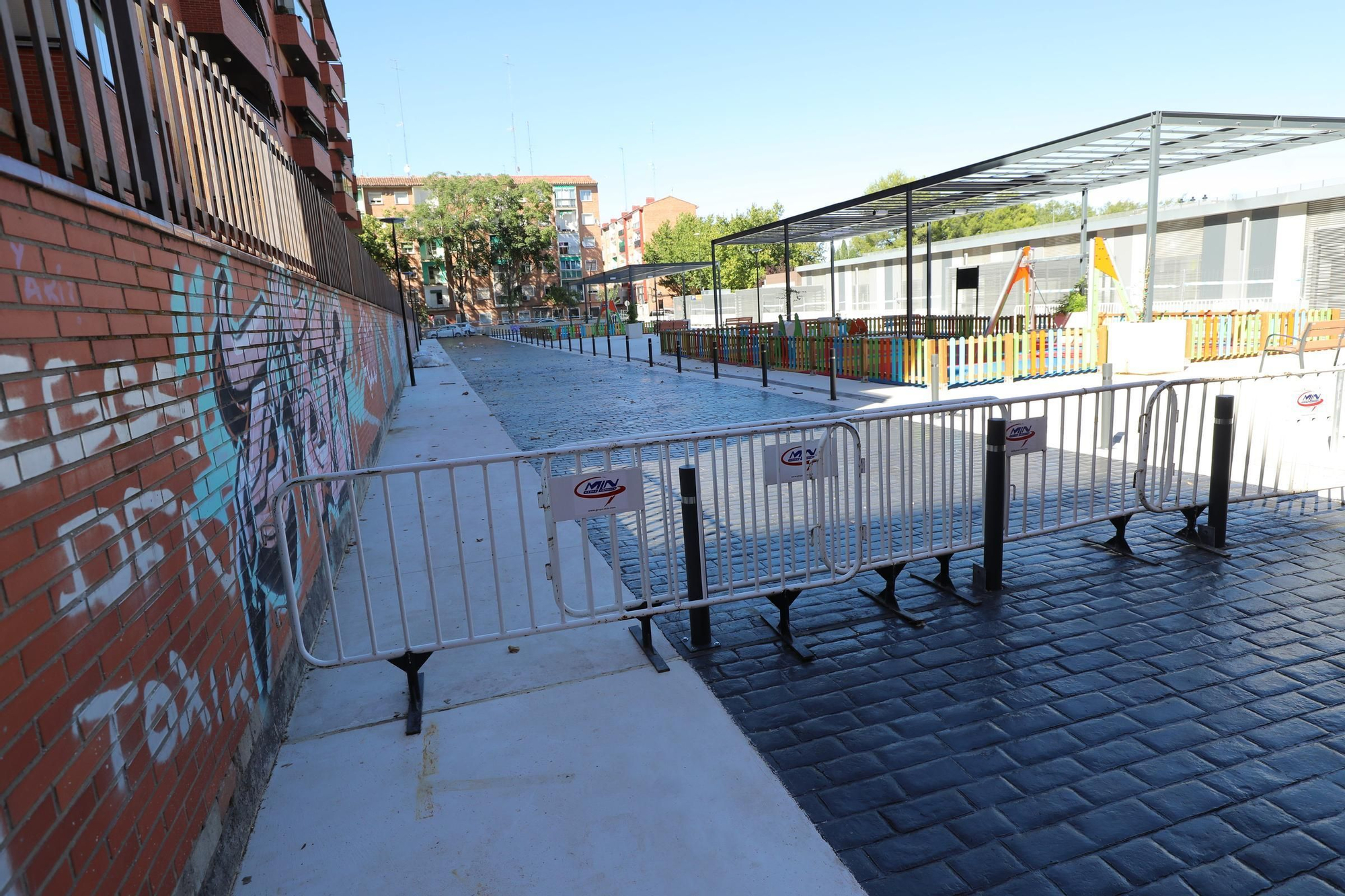 Así luce el nuevo parking del Parque Bruil de Zaragoza