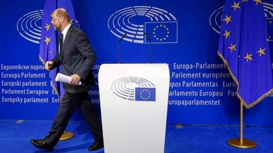 Schulz anuncia que deja la presidencia del Parlamento Europeo