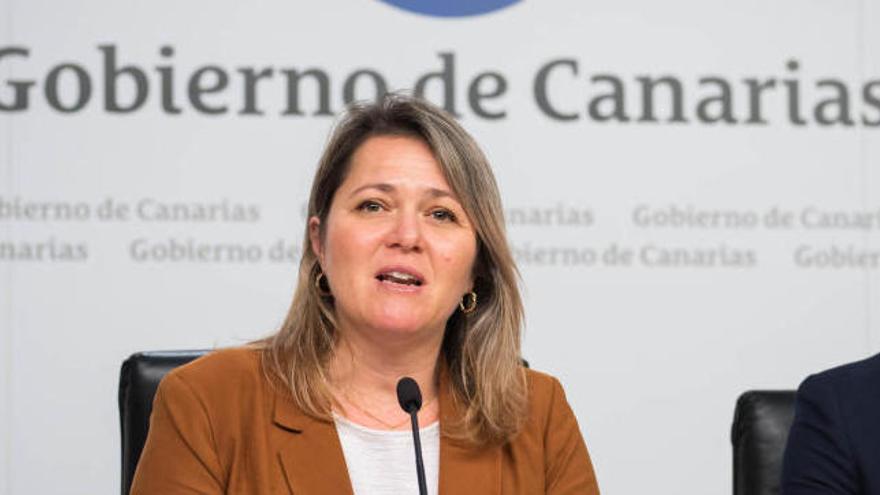 Alicia Vanoostende, consejera de Agricultura, Ganadería y Pesca del Gobierno de Canarias