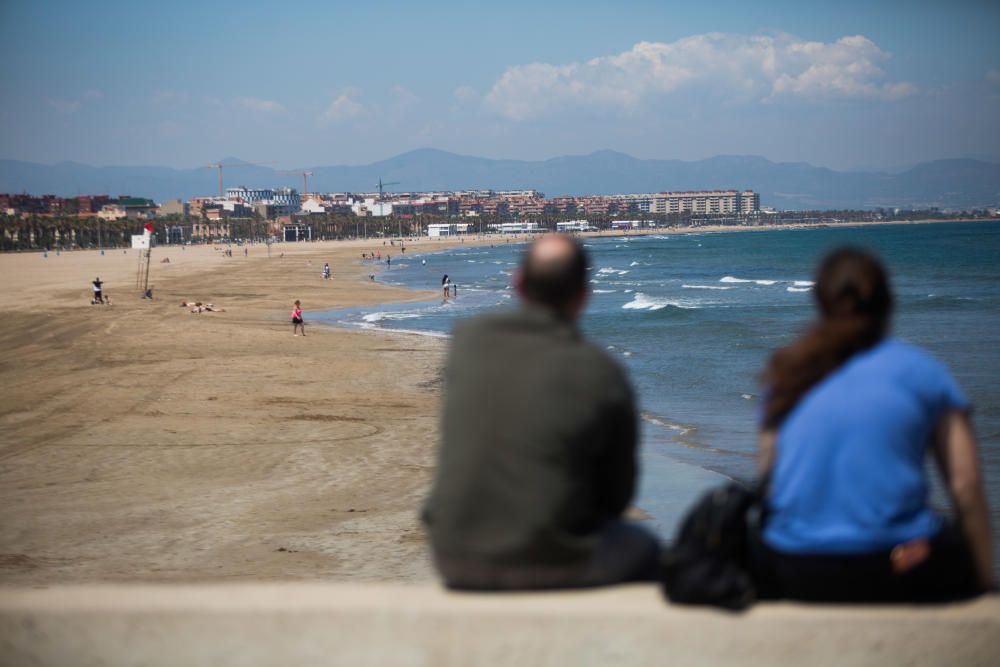 Restaurantes de la playa y Marina Beach en fase 1