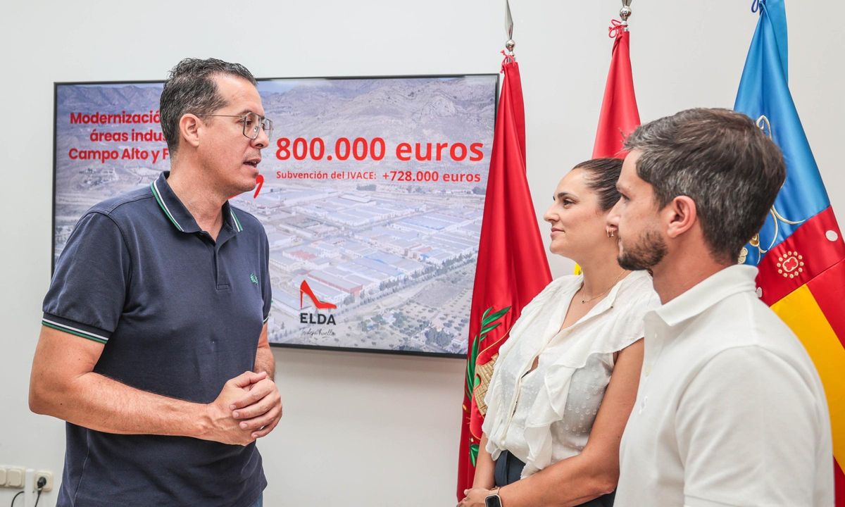 Presentación nueva inversión polígonos Elda.