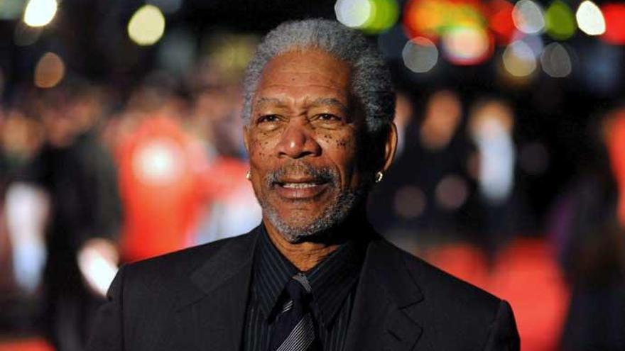 El actor Morgan Freeman.