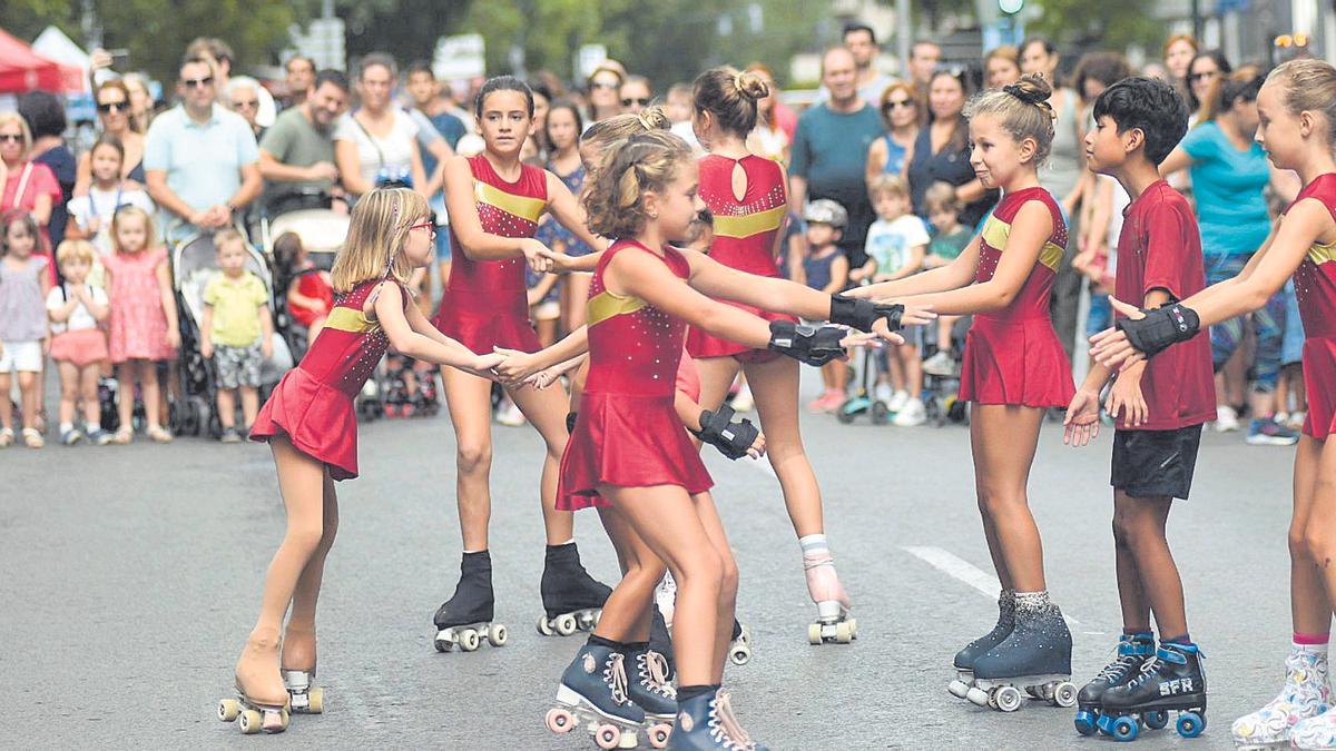 Una de las actividades infantiles.