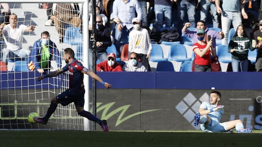 El Villarreal cae ante el Levante (2-0)