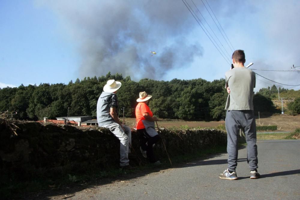 Incendio en Silleda