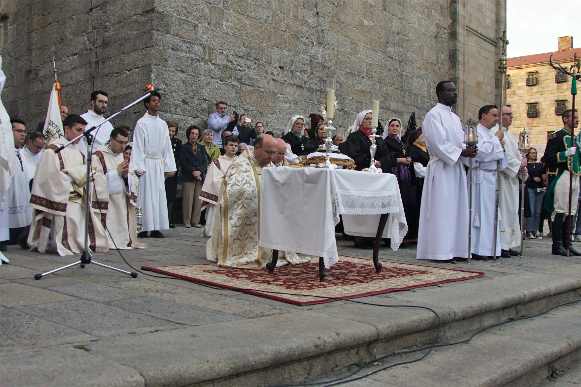 Así fue la procesión del Corpus Christi en Santiago de Compostela