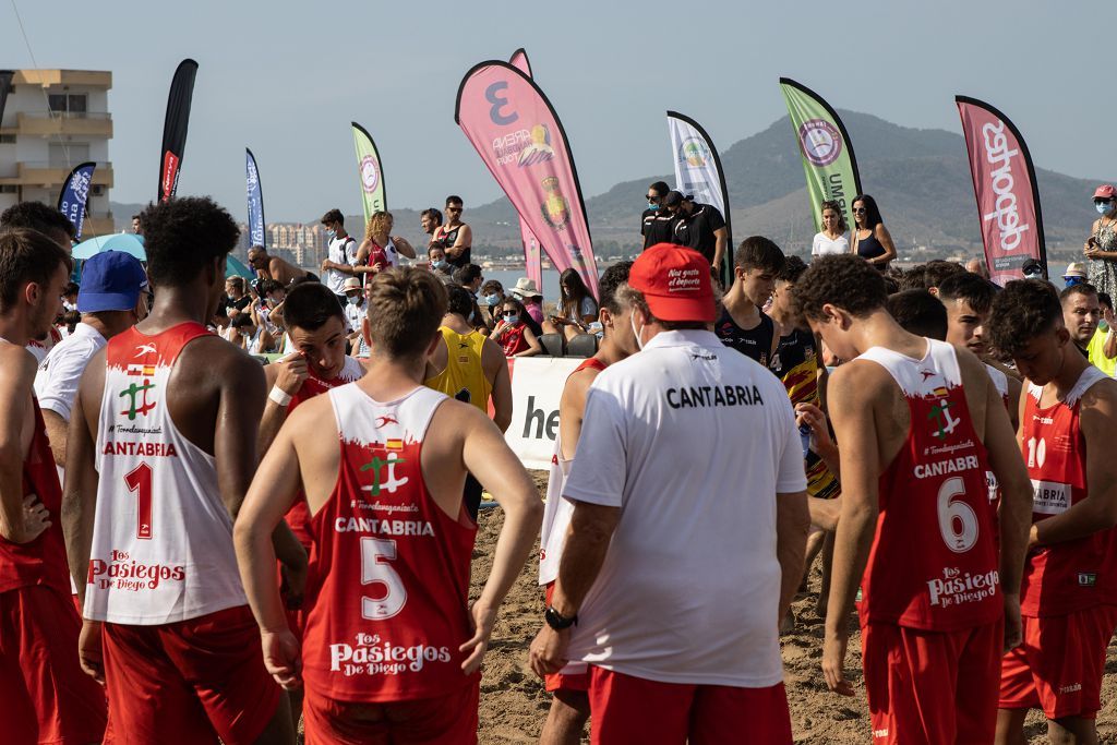Campeonato de balonmano playa en La Manga