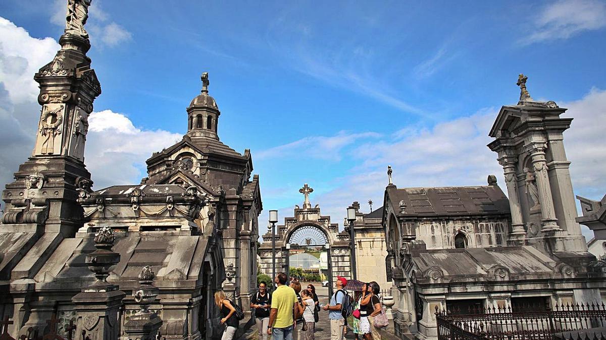 El cementerio de La Carriona. | LNE