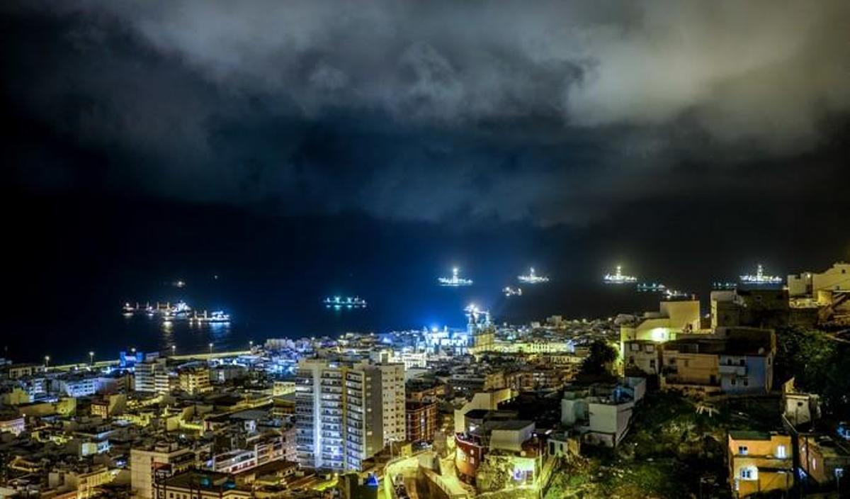 07-12-18. LAS PALMAS DE GRAN CANARIA. Vista ...