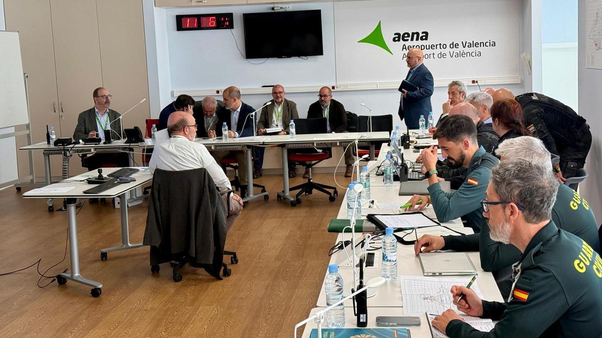 Simulacro de secuestro en el aeropuerto de Manises