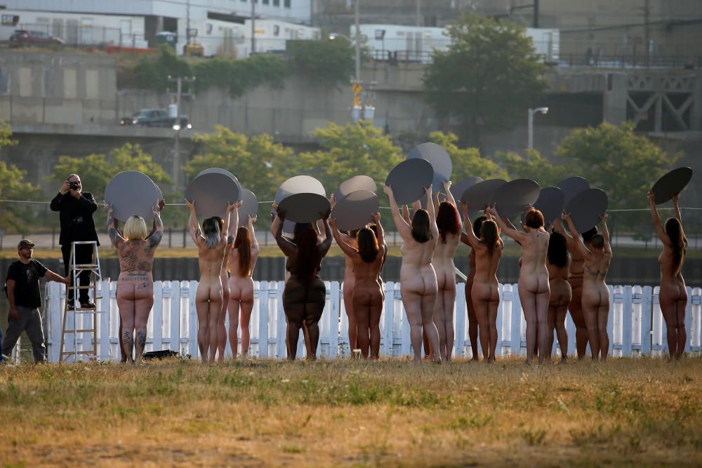 Fotografías del polémico Spencer Tunick