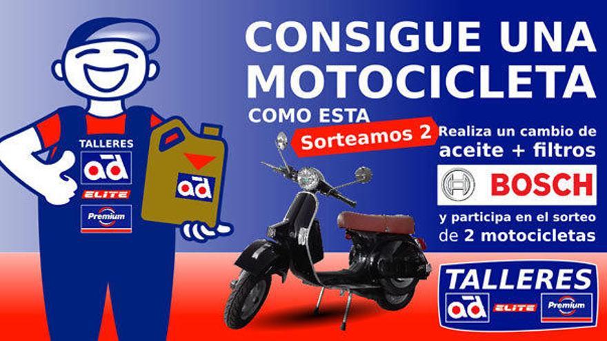 ¿Venderte la moto? No, aquí las sorteamos por cambiar el aceite