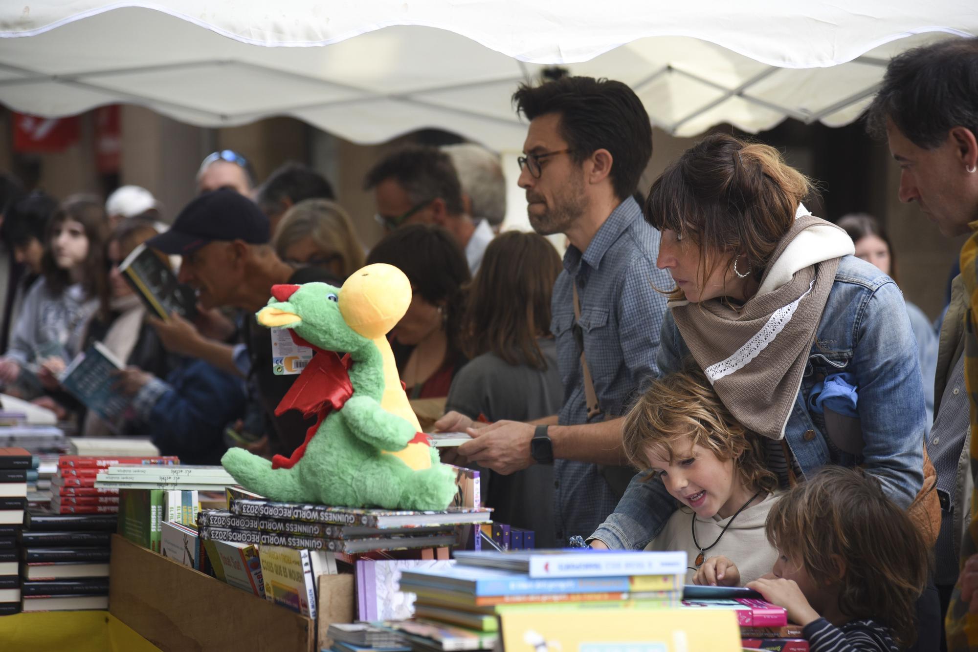 La diada de Sant Jordi 2023, a Manresa