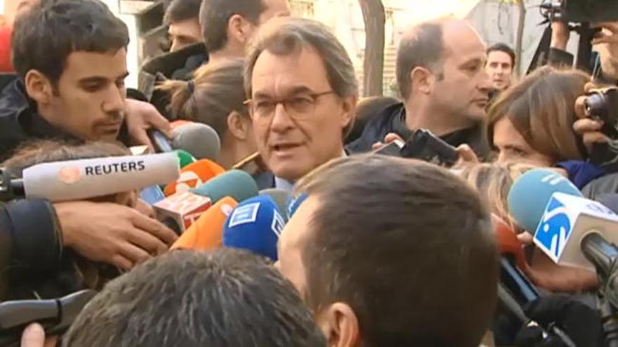 Artur Mas comprende que los encarcelados acepten el 155 para salir de prisión