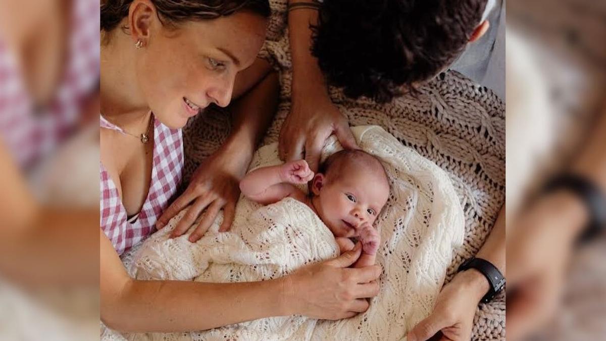 Anneke Jenkins, Javi Gómez Noya y su hija Olivia