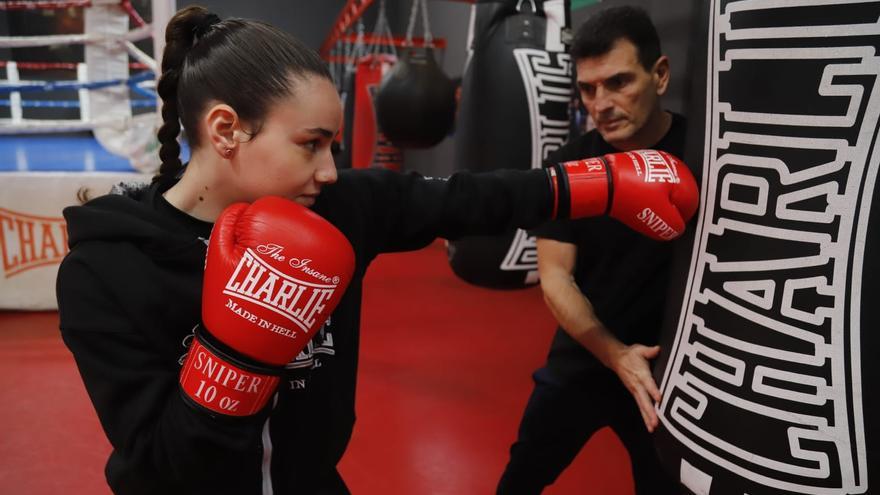 Noelia Gutiérrez, boxeadora profesional