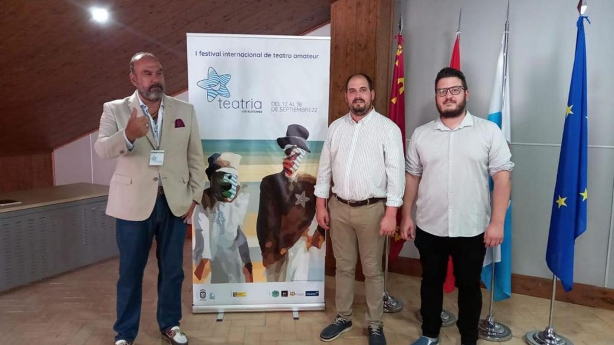 El Festival Internacional de Teatro Amateur de Los Alcázares fue presentado este martes. | A.L.A.