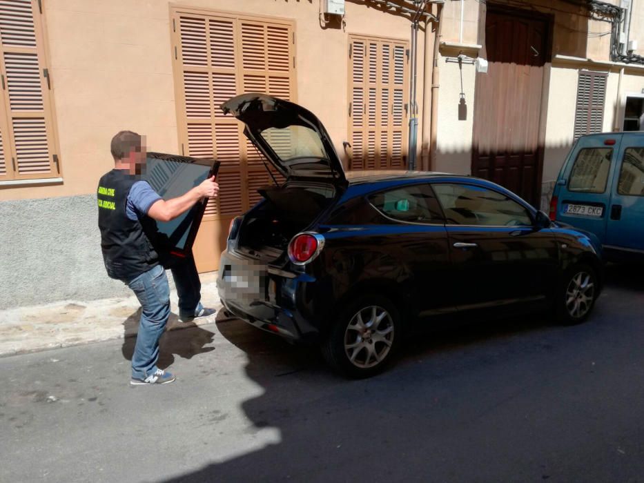 Gran operación contra una banda especializada en robos con fuerza