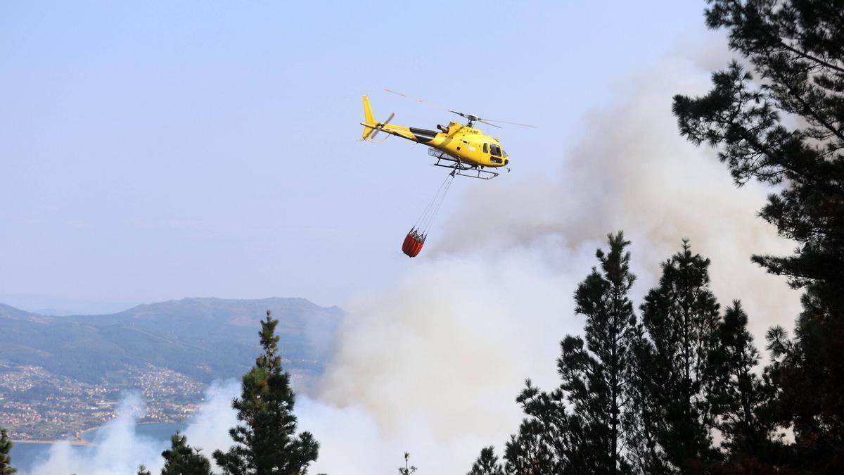 La incorporación del nuevo helicóptero contraincendios de la Xunta se retrasa a septiembre