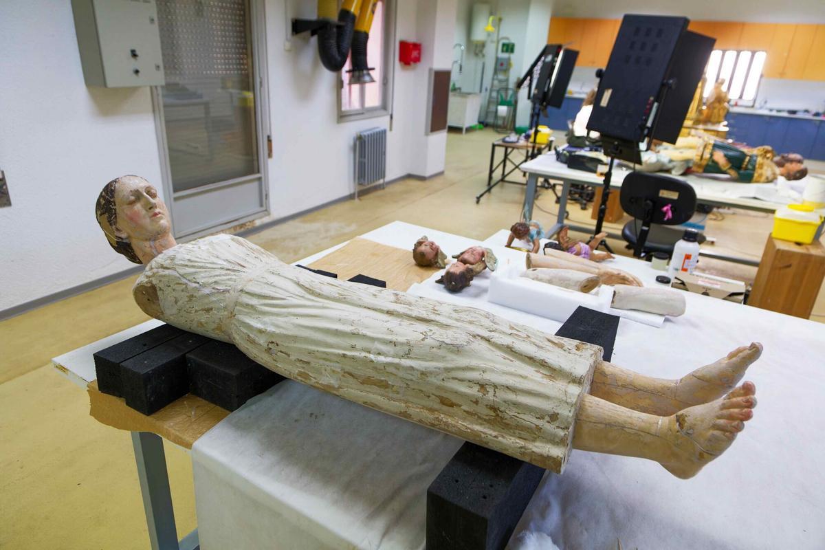 Trabajos en Penyeta Roja (Castellón) del IVCR+i. Trabajos en Penyeta Roja (Castellón) del IVCR+i.