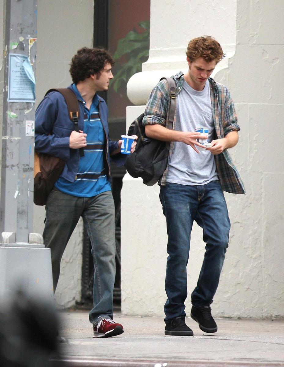 Robert Pattinson rodando Remember me'