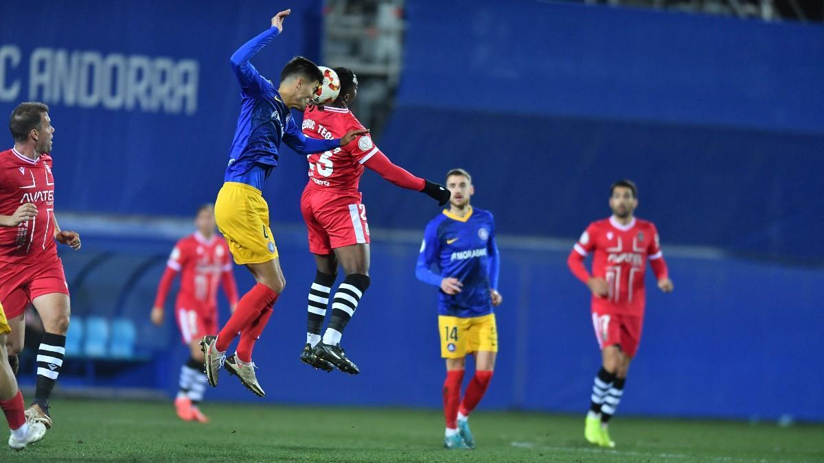 El Andorra se despide de la Copa