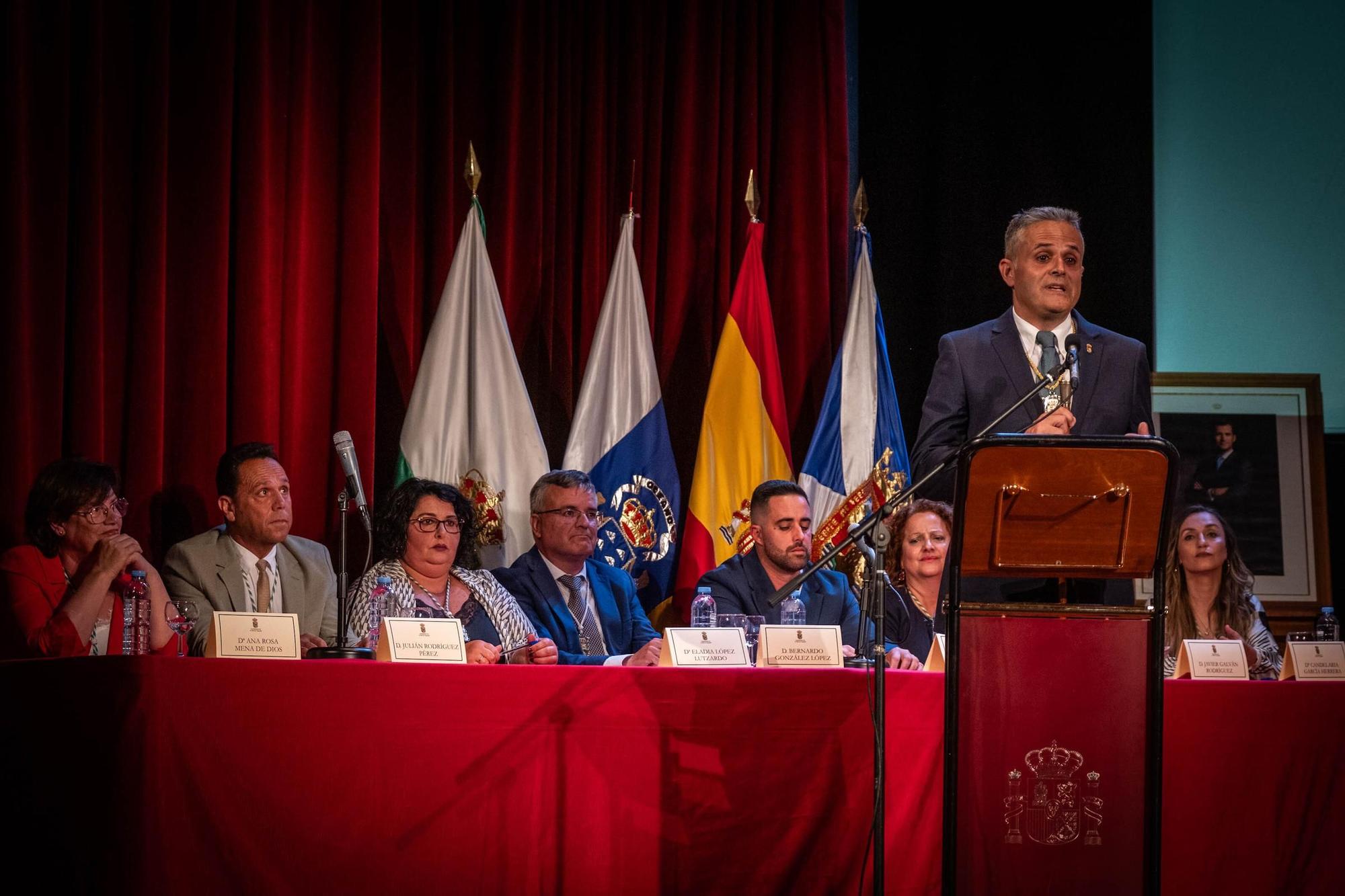 Norberto Padilla toma posesión como nuevo alcalde de Tegueste