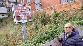 Las parcelas sin mantenimiento y comidas por la maleza colman la paciencia de este barrio de Gijón: "Dan imagen de abandono, de barrio de tercera"