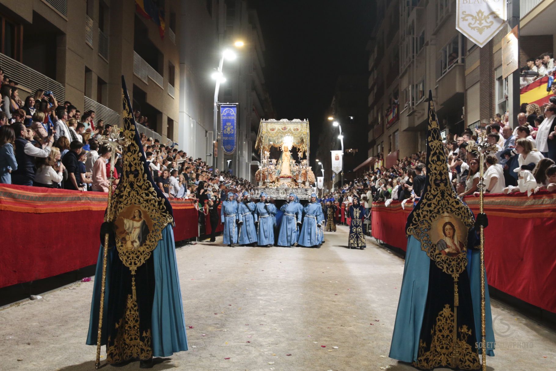 Procesión Viernes de Dolores en Lorca