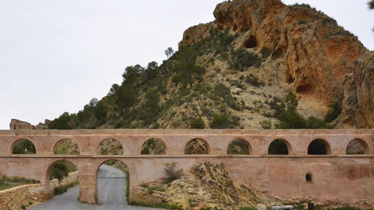 Acueducto de Crevillent, en la comarca del Baix Vinalopó.