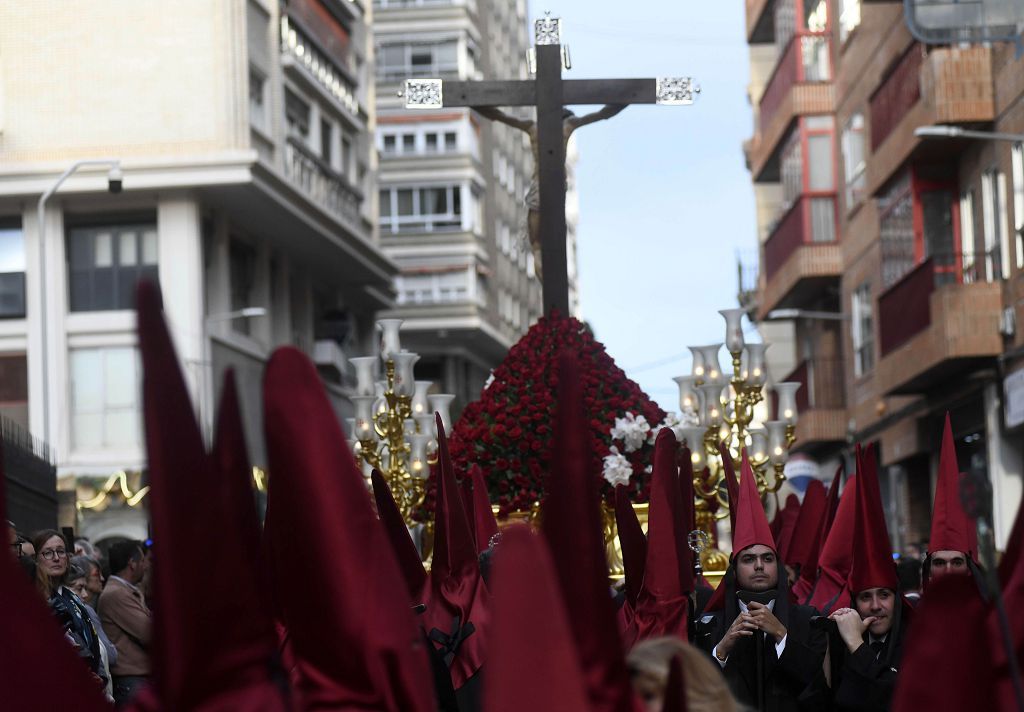 La procesión del Santísimo Cristo de la Misericordia de este Viernes Santo en Murcia, en imágenes