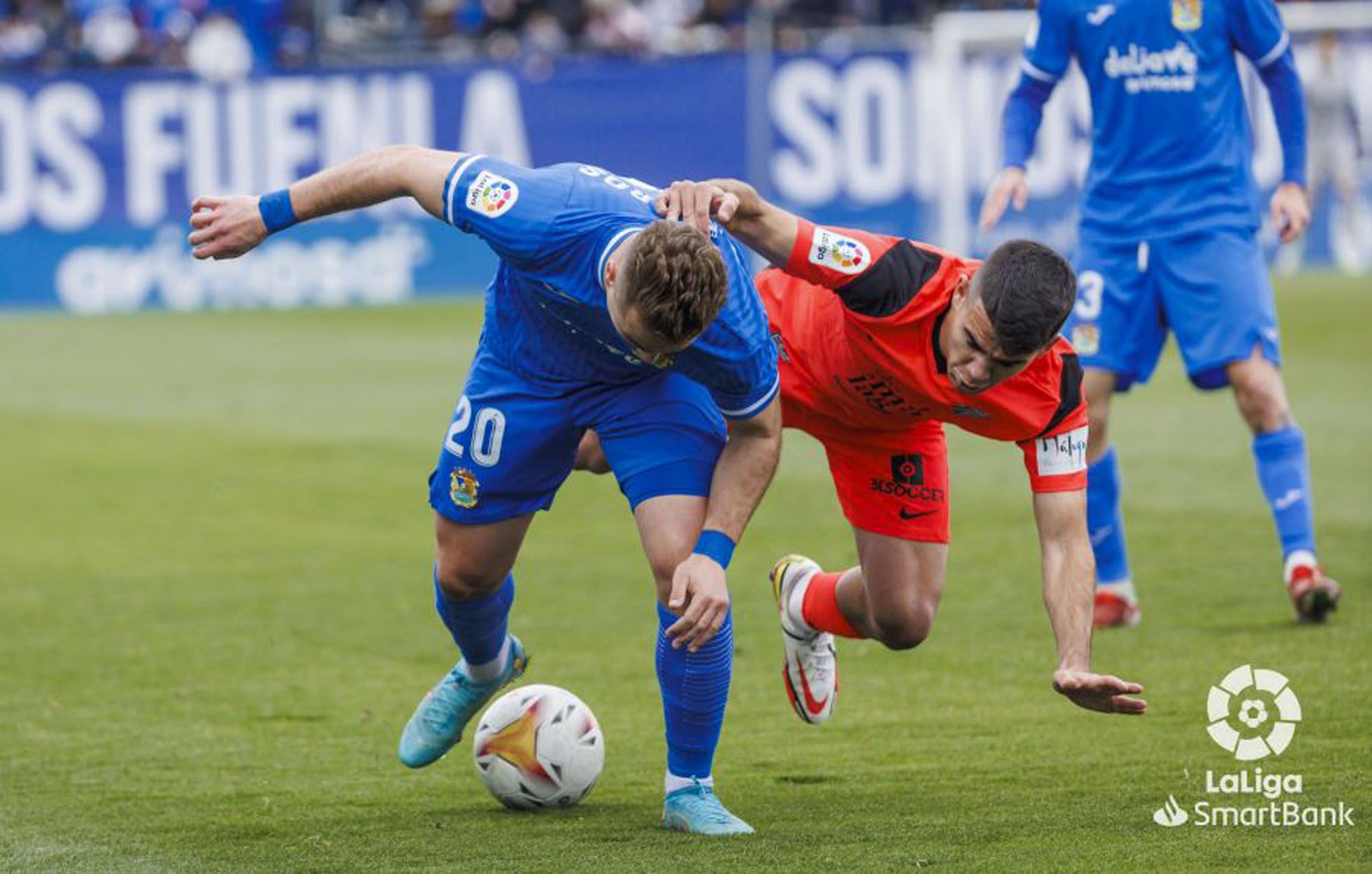 Las imágenes del Fuenlabrada - Málaga CF de LaLiga SmartBank