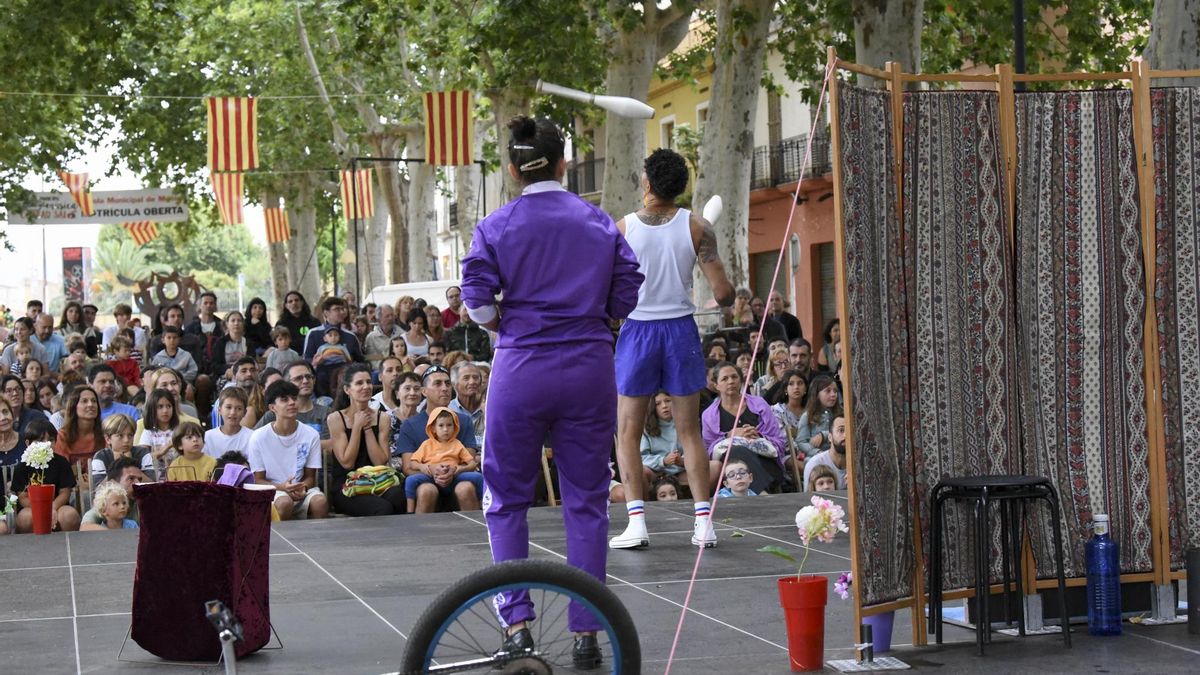 Un dels espectacles de l'edició anterior a la Bisbal d'Empordà.