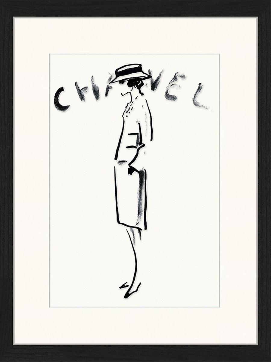 Impresión digital enmarcada Chanel, de Westwing (62,99 euros)