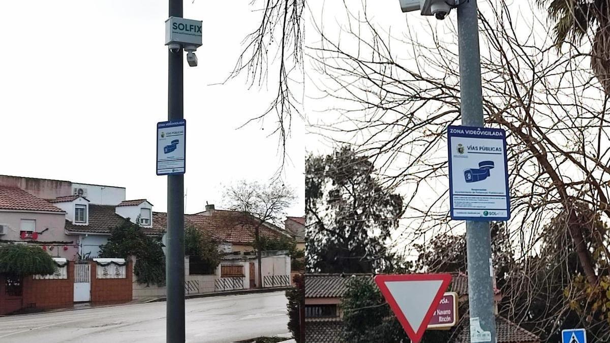 Cámaras instaladas en Peñarroya-Pueblonuevo.