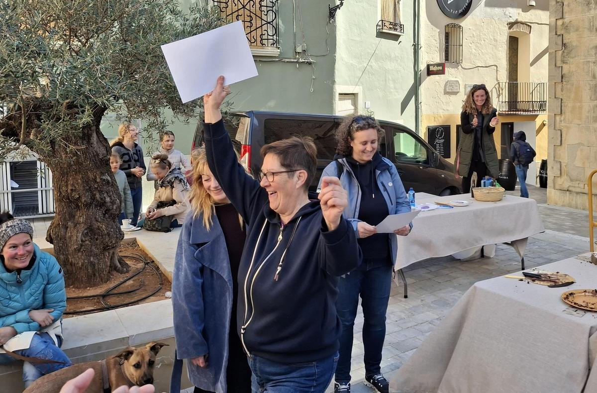 Ana María Gutiérrez celebra su premio