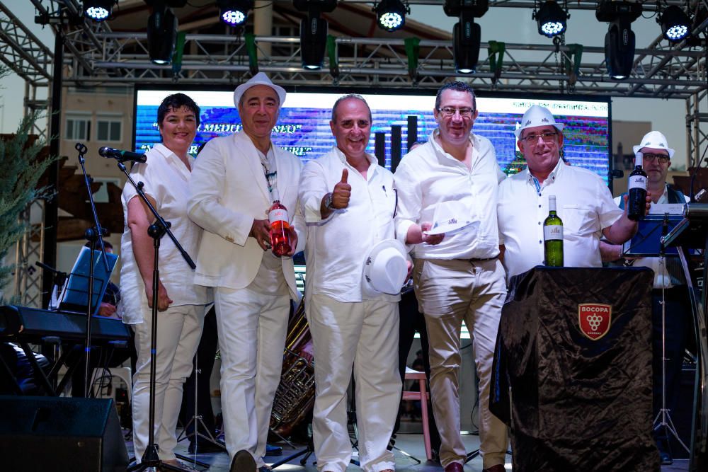 Bocopa presenta su nuevo vino alicantino en la III Fiesta Blanca "Señorío de Benidorm