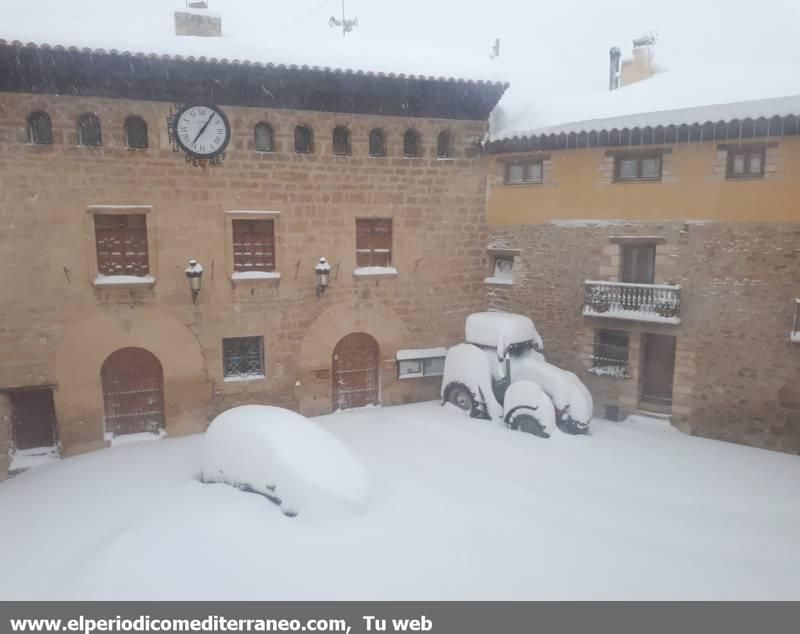 Espectaculares imágenes de las nevadas