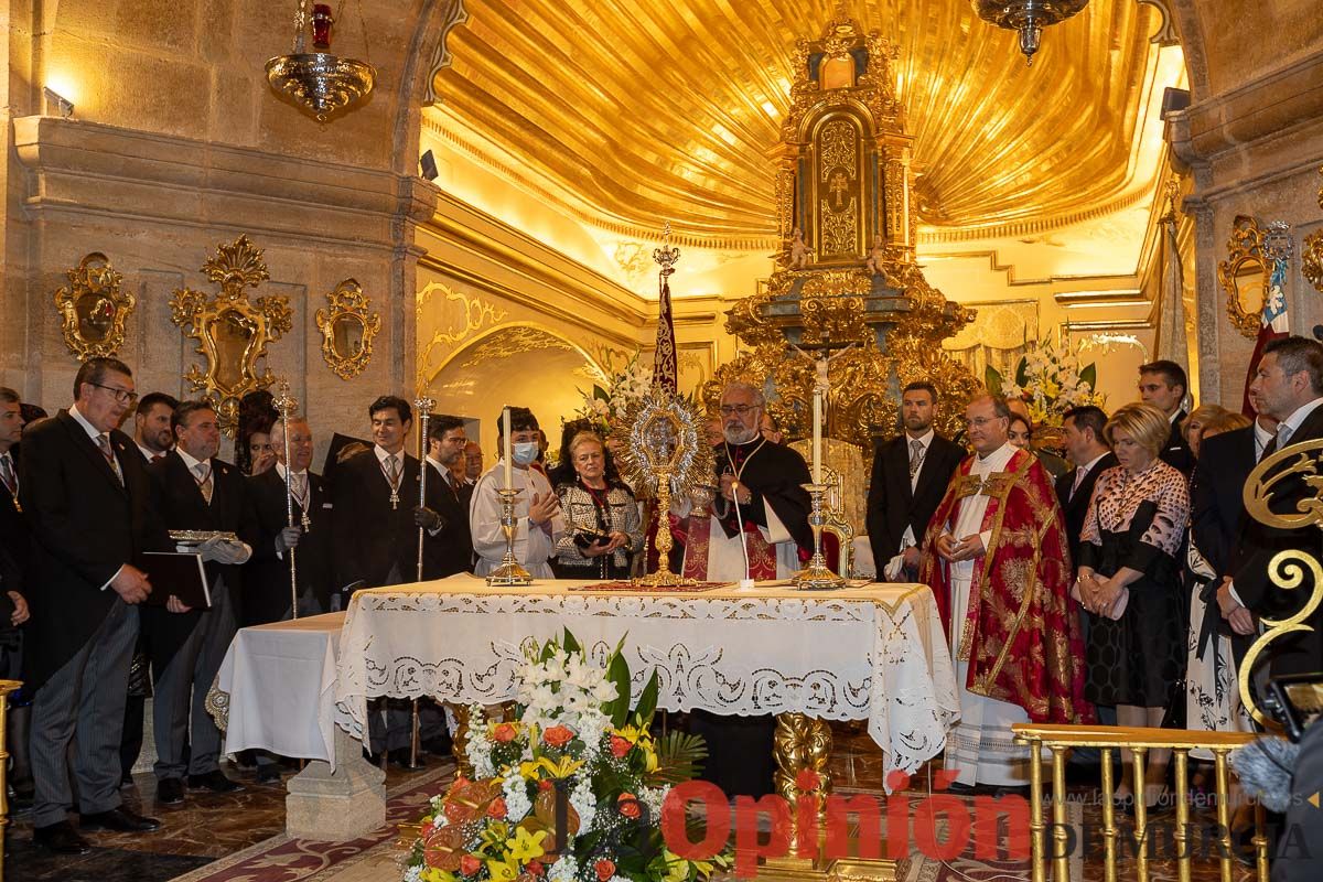 Procesión de subida a la Basílica en las Fiestas de Caravaca