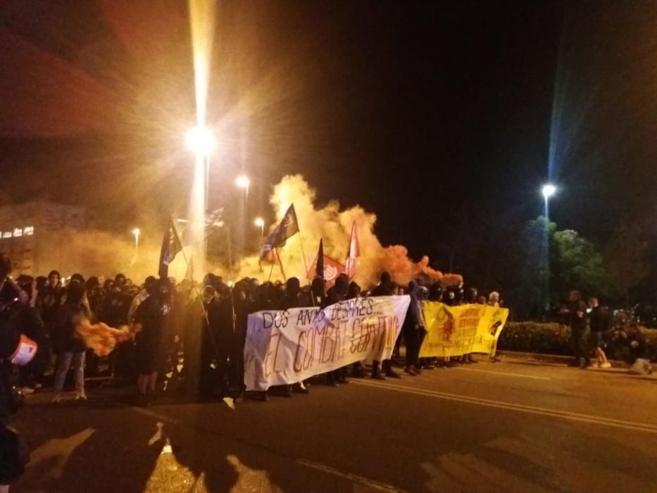 Manifestacions pel segon aniversari del referèndum de l'1 d'octubre