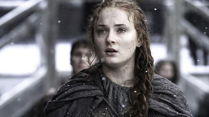 Sophie Turner en el papel de Sansa Stark