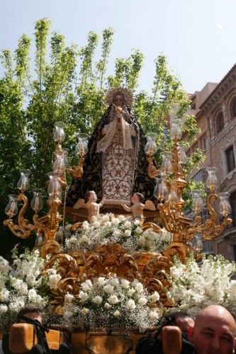 Encuentro del Cristo de Santa Clara y la Virgen de la Soledad