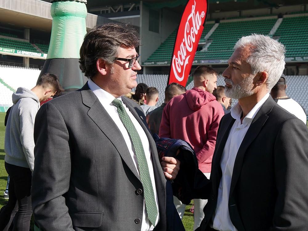 Presentación del calendario Coca Cola del Córdoba CF